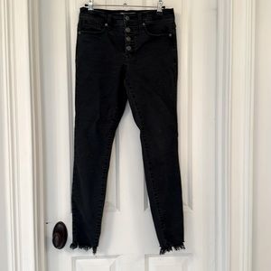 3/$30 Madewell high rise skinny washed black jean size 26
